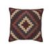 Handmade 20" Kilim Throw Pillow, Set of 2 (India) - 20" x 20"