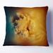 Designart '3D Prickly Digital Illustration' Abstract Throw Pillow