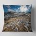 Designart 'Top of Kosciuszko National Park' Seashore Throw Pillow