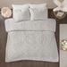 Madison Park Virginia Tufted Cotton Chenille Medallion Duvet Cover Set