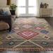 Nourison Moroccan Casbah Boho Geometric Tassel Area Rug