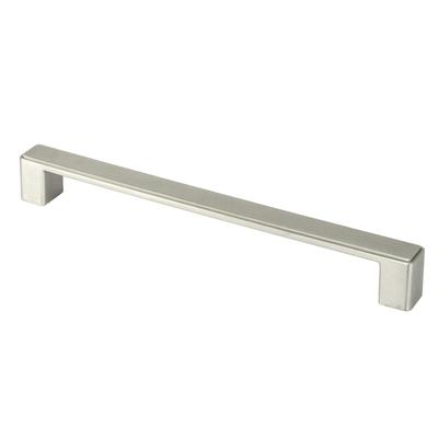 Contemporary 8-3/8-inch Nepoli Stainless Steel Brushed Nickel Finish Square Cabinet Bar Pull Handle (Case of 10)