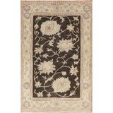 Vegetable Dye Floral Oushak Oriental Egyptian Area Rug Wool Handmade - 4'7" x 10'6"