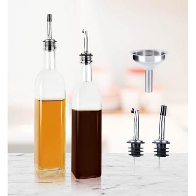 Prime Cook 5 Piece Oil & Vinegar Cruet Set