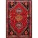 Tribal Vegetable Dye Abadeh Persian Area Rug Hand-knotted Wool Carpet - 3'10" x 5'3"