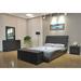 Greatime Extra-Wavy Vinyl Platform Bed