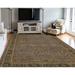 Noori Rug Turkish-Knotted Ankara Felicia Grey/Green Rug - 9'0 x 11'6