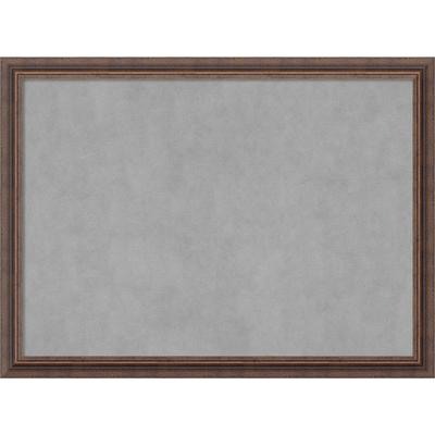 Magnetic Board, Distressed Rustic Brown