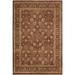 Antique Vegtable Dye Tabriz Jalil Ina Aubergine/Aubergine Wool Rug (9'0 x 12'3) - 9 ft. 0 in. x 12 ft. 3 in.