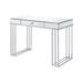 ACME Critter Writing Desk in Mirrored and Chrome