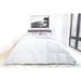 Highland Feather 625 Loft White Down Marseille Duvet/Comforter Summer Fill 500TC Casing with Corner Ties