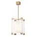 Hudson Valley Achilles 1-light Aged Brass Small Pendant