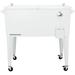 Permasteel 80 Qt. Patio Cooler, White