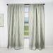 Designart 'Retro Abstract Drops VII' Mid-Century Modern Blackout Curtain Single Panel