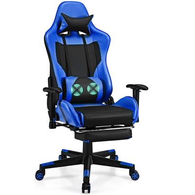 Gaming Chair Massage Office Chair Computer Gaming Racing Chair