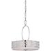 Harlow Polished Nickel 3-light Pendant