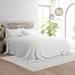 Becky Cameron Solid 4 Piece 100% Cotton Brushed Flannel Deep Pocket Bed Sheet Set