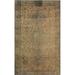 Noori Rug Vintage Sherazi Edgmer Beige/Rust Rug - 4'10" x 7'3"