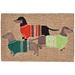 Liora Manne Frontporch Holiday Hounds Indoor/Outdoor Mat