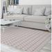 TIKA PINK WHITE Area Rug by Kavka Designs