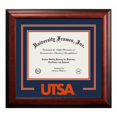 University of Texas, San Antonio Spirit Diploma Frame
