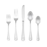 RiverRidge Marina Stainless Steel 46-piece Monogrammed Flatware Set