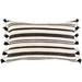 Joni Striped Tassel Lumbar Throw Pillow