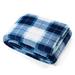 Nautica Northsail Ultra Soft Plush Fleece Blue Blanket