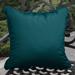 Clara Indoor/ Outdoor Teal Blue Pillows made with Sunbrella (Set of 2)
