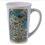 Certified International Wisconsin Souvenir Jumbo Mugs (Set of 6)