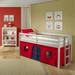 Taylor & Olive Acropolis Twin Junior Loft Bed with Underbed Tent