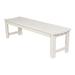 Shine 60" Hydro-Tex Finish Acacia Wood Outdoor Bench