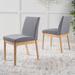 Kwame Fabric Dining Chair (Set of 2) by Christopher Knight Home - N/A