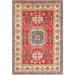 Kazak Pakistani Oriental Hand Knotted Wool Carpet Traditional Area Rug - 7'1" x 5'1"