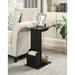 Convenience Concepts Designs2Go Abby C End Table with Magazine Holder