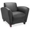 Lorell Black Reception Seating Club Chair