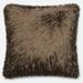 Luxe Solid Shag 22-inch Throw Pillow or Pillow Cover