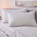 1221 Bedding Sateen White Goose Down Pillow