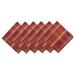 Design Imports Campfire Plaid Napkin Set (Set of 6)