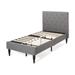 Atterbury Twin-size Contemporary Tufted Platform Bed by Christopher Knight Home