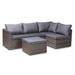 Interbat Contemporary 4-piece Outdoor Patio Set by Havenside Home