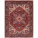 Heriz Hand Knotted Wool Persian Oriental Area Rug - 6'4" x 5'0"