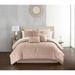 Chic Home Holly 6 Piece Plush Ribbed Comforter Set