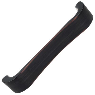 GlideRite 4-1/2 in. CC Curved Cabinet Handles, Rubbed Bronze (25-Pk) - Oil Rubbed Bronze