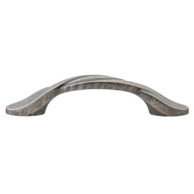 GlideRite 3" CC Weathered Nickel Cabinet Hardware Twist Pull (Pack of 10 or 25)