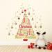 Walplus Christmas Treat Glow in Dark Christmas Quotes DIY Wall Sticker