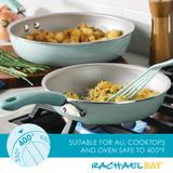 Rachael Ray Create Delicious Aluminum Nonstick Cookware Induction Pots and Pans Set