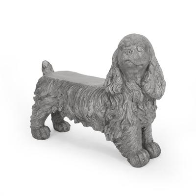 Carlysle Cocker Spaniel Dog Bench by Christopher Knight Home - N/A