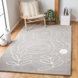 SAFAVIEH Handmade Fifth Avenue Gustawa Mid-Century Modern Wool Rug