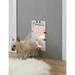 Plastic Pet Door with Soft Window Flap for Interior or Exterior